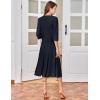 imageGRACE KARIN Mother of The Bride Dress with 34 Sleeves Cardigan Stretchy Lace 2 Pieces Wedding Guest Sequins Dresses