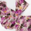 imageGRACE KARIN Womens Summer One Shoulder Sleeveless Dresses Floral Flowy Ruffle High Low Wedding Guest Maxi Sundresses