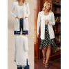 imageGRACE KARIN Fall Long Cardigans for Women 2025 Open Front Long Sleeve Sweaters Early Fall Fashion OutfitsIvory