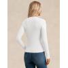 imageGRACE KARIN Womens Fall Knit Cardigan Trendy 2025 Long Sleeve Lightweight Button Up Sweater Open Front Casual JacketBright White