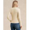 imageGRACE KARIN Womens Fall Knit Cardigan Trendy 2025 Long Sleeve Lightweight Button Up Sweater Open Front Casual JacketNude