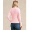 imageGRACE KARIN Womens Fall Knit Cardigan Trendy 2025 Long Sleeve Lightweight Button Up Sweater Open Front Casual JacketPink