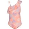 imageGRACE KARIN Girls One Piece Swimsuits with Mesh Skirt Bathing Suit Swimwear 614YOrange Coconut Tree
