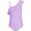 imageGRACE KARIN Girls One Piece Swimsuits with Mesh Skirt Bathing Suit Swimwear 614YPurple Tulip