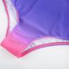 imageGRACE KARIN Girls One Piece Swimsuits with Mesh Skirt Bathing Suit Swimwear 614YRose Purple Gradient