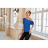 imageGRACE KARIN One Shoulder Summer Tops for Women Ruched Batwing Asymmetrical Tops Dressy Casual Party ShirtsRoyal Blue