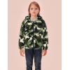 imageGRACE KARIN Girls Fleece Jacket Zip Up Sherpa Coat Kids Fall Hoodie Fuzzy Sweatshirt Size 514Army Green Camouflage