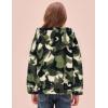 imageGRACE KARIN Girls Fleece Jacket Zip Up Sherpa Coat Kids Fall Hoodie Fuzzy Sweatshirt Size 514Army Green Camouflage