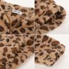 imageGRACE KARIN Girls Fleece Jacket Zip Up Sherpa Coat Kids Fall Hoodie Fuzzy Sweatshirt Size 514Leopard