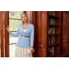 imageGRACE KARIN Sweater Blazers for Women Business Casual Long Sleeve Open Front Lapel Suit Jackets Work Blazer with PocketsBlue
