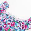 imageGRACE KARIN 2025 Womens Maxi Dresses Summer Off Shoulder Floral Dress Ruffle Split Beach Flowy Boho Wedding Guest DressBlue Multicolor
