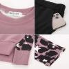 imageGRACE KARIN Girls Clothes Sweatshirt for Teen Girls Fashion Outfits Sweapants Leggings Tracksuit Clothing Set Size 514Grey Pink
