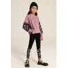 imageGRACE KARIN Girls Clothes Sweatshirt for Teen Girls Fashion Outfits Sweapants Leggings Tracksuit Clothing Set Size 514Grey Pink
