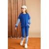 imageGRACE KARIN Girls Clothes Sweatshirt for Teen Girls Fashion Outfits Sweapants Leggings Tracksuit Clothing Set Size 514Royal Blue