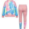 imageGRACE KARIN Girls Clothes Sweatshirt for Teen Girls Fashion Outfits Sweapants Leggings Tracksuit Clothing Set Size 514Salmon Pink