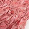 imageGRACE KARIN Girls Fall Dress Floral Long Sleeve Ruffle Square Neck Elastic Waist Tiered Layer Casual Dresses Size 512YGray Pink