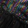 imageGRACE KARIN Girls Halter Neck Sequin Dress 614Y Kids Fancy Formal Party Christmas Sparkly Pageant Birthday DressesBlack Fantasy Color