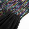 imageGRACE KARIN Girls Halter Neck Sequin Dress 614Y Kids Fancy Formal Party Christmas Sparkly Pageant Birthday DressesBlack Fantasy Color