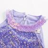 imageGRACE KARIN Girls Halter Neck Sequin Dress 614Y Kids Fancy Formal Party Christmas Sparkly Pageant Birthday DressesColorful Purple