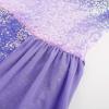 imageGRACE KARIN Girls Halter Neck Sequin Dress 614Y Kids Fancy Formal Party Christmas Sparkly Pageant Birthday DressesColorful Purple