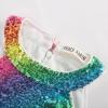 imageGRACE KARIN Girls Halter Neck Sequin Dress 614Y Kids Fancy Formal Party Christmas Sparkly Pageant Birthday DressesMultiple Colour