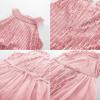 imageGRACE KARIN Girls Halter Neck Sequin Dress 614Y Kids Fancy Formal Party Christmas Sparkly Pageant Birthday DressesPink