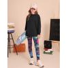 imageGRACE KARIN Girls Hoodie  Leggings Set Teen Long Sleeve Fashion Sweatshirts Sweatpant Fall Outfit Winter Clothing 614Black