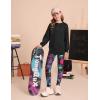 imageGRACE KARIN Girls Hoodie  Leggings Set Teen Long Sleeve Fashion Sweatshirts Sweatpant Fall Outfit Winter Clothing 614Black