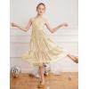 imageGRACE KARIN Girls Sequin Dress Formal Party Elegant Fancy Girls Maxi Long Dress for 514YLight Gold