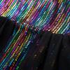 imageGRACE KARIN Girls Sequin Formal Dress Sequin Pageant Wedding Guest Dresses Birthday Fancy One Shoulder Dress Size 614Colorful Black