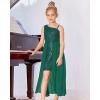 imageGRACE KARIN Girls Sequin Formal Dress Sequin Pageant Wedding Guest Dresses Birthday Fancy One Shoulder Dress Size 614Green