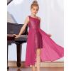 imageGRACE KARIN Girls Sequin Formal Dress Sequin Pageant Wedding Guest Dresses Birthday Fancy One Shoulder Dress Size 614Hot Pink