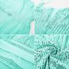 imageGRACE KARIN Girls Sequin Formal Dress Sequin Pageant Wedding Guest Dresses Birthday Fancy One Shoulder Dress Size 614Light Green