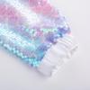 imageGRACE KARIN Girls Sequin Jacket Kids Bomber Zip Outwear Sparkle Fall Costume Top Dress Coat Size 514Mermaid