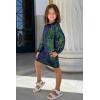 imageGRACE KARIN Girls Sparkly Sequin Formal Dress Long Sleeve Bodycon Fancy Party Dress 514YGreen Multicolor