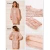 imageGRACE KARIN Girls Sparkly Sequin Formal Dress Long Sleeve Bodycon Fancy Party Dress 514YPink Gold