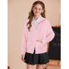 imageGRACE KARIN Girls Sweater Cardigan Uniform Zip Up Knit Fall Kid Jacket Size 614Pink