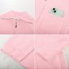 imageGRACE KARIN Girls Sweater Cardigan Uniform Zip Up Knit Fall Kid Jacket Size 614Pink