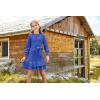 imageGRACE KARIN Girls Sweater Dress Fall Winter Long Sleeve 2 Layer Knitted Dresses Size 614Haze Blue