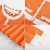 imageGRACE KARIN Girls Sweater Fall Dress Long Sleeve Knit A Line Contrast Casual Winter Dresses 614YOrange