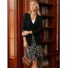 imageGRACE KARIN Long Cardigans for Women 2025 Cable Knit Cardigan Sweaters with Pockets Early Fall Fashion 2025Black