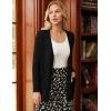 imageGRACE KARIN Long Cardigans for Women 2025 Cable Knit Cardigan Sweaters with Pockets Early Fall Fashion 2025Black