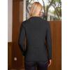 imageGRACE KARIN Sweater Blazers for Women Business Casual Long Sleeve Open Front Lapel Sweatshirt Blazer Suit Jacket with PocketsBlack