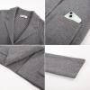 imageGRACE KARIN Sweater Blazers for Women Business Casual Long Sleeve Open Front Lapel Sweatshirt Blazer Suit Jacket with PocketsMedium Grey