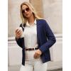 imageGRACE KARIN Sweater Blazers for Women Business Casual Long Sleeve Open Front Lapel Sweatshirt Blazer Suit Jacket with PocketsNavy Blue