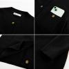 imageGRACE KARIN Women 2025 Tweed Cardigan Sweaters Casual Lightweight Cropped Cardigan Early Fall Fashion Knit Blazer OutfitsBlack
