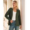 imageGRACE KARIN Women Cable Knit Cardigan Sweater Chunky Button Up Sweaters Long Sleeve Open Front CardiganArmy Green