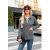 imageGRACE KARIN Women Casual Cardigan Knit Button Down Jacket Long Sleeve Sweater Blazer with PocketsDark Gray