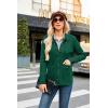 imageGRACE KARIN Women Casual Cardigan Knit Button Down Jacket Long Sleeve Sweater Blazer with PocketsGreen