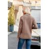 imageGRACE KARIN Women Casual Cardigan Knit Button Down Jacket Long Sleeve Sweater Blazer with PocketsReddish Brown